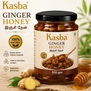 Ginger Honey with Natural Ingredients | Kasba Natural