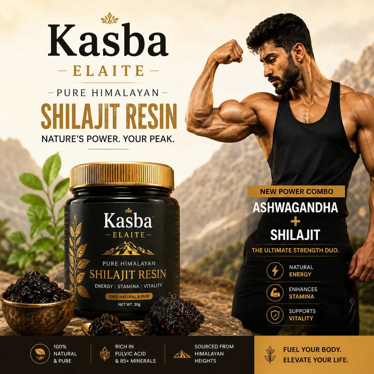 Shilajit Ashwagandha Power Combo-1