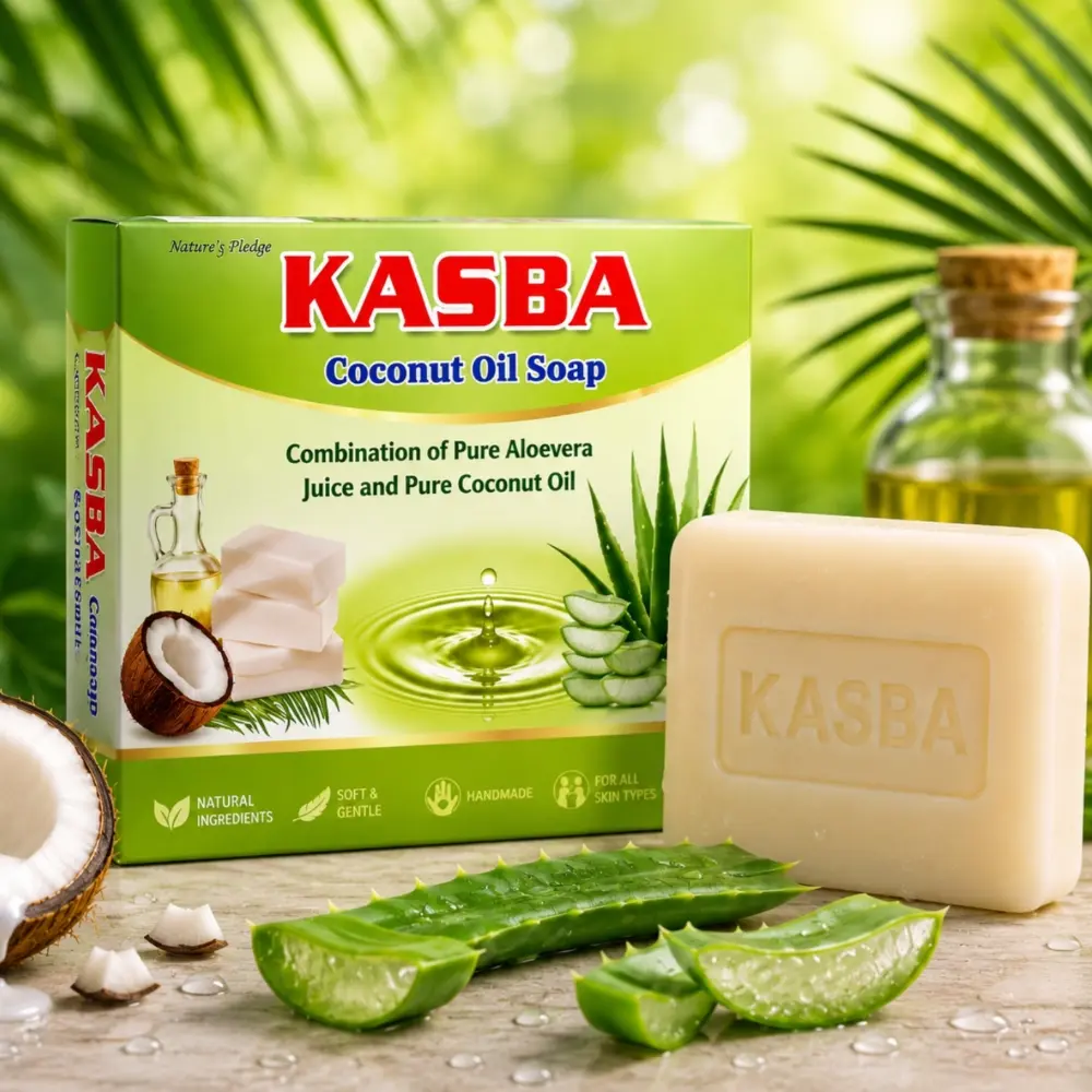 Coconut oil and alovera soap