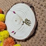 Shree Ganesha Pearl Invisible Chain Pendant