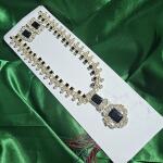 Midnight Noir Black Stone Necklace