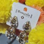 Antique Temple Pearl Jhumka Earrings